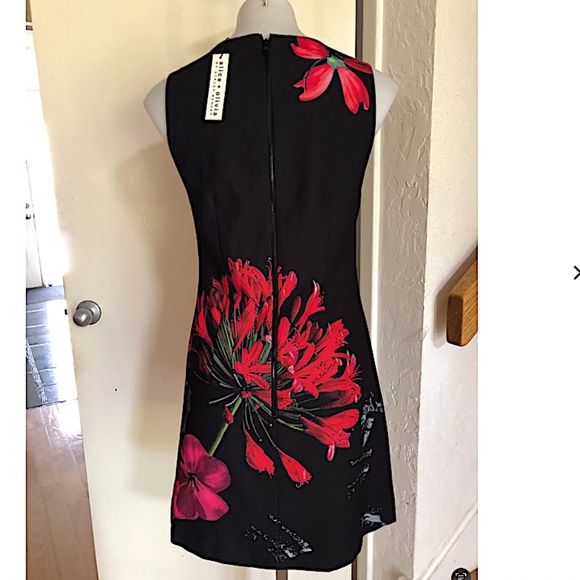 ALICE + OLIVIA Clyde A-Line Shift Dress - Picture 10 of 15